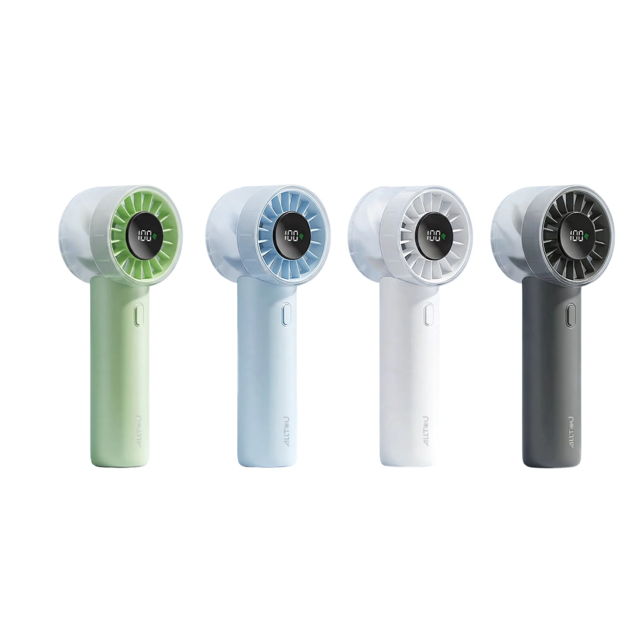 Portable Handheld USB Rechargeable Mini Fan — View 1