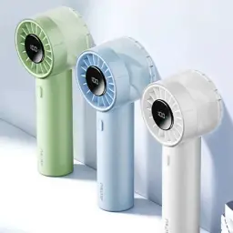 Portable Handheld USB Rechargeable Mini Fan thumbnail 2