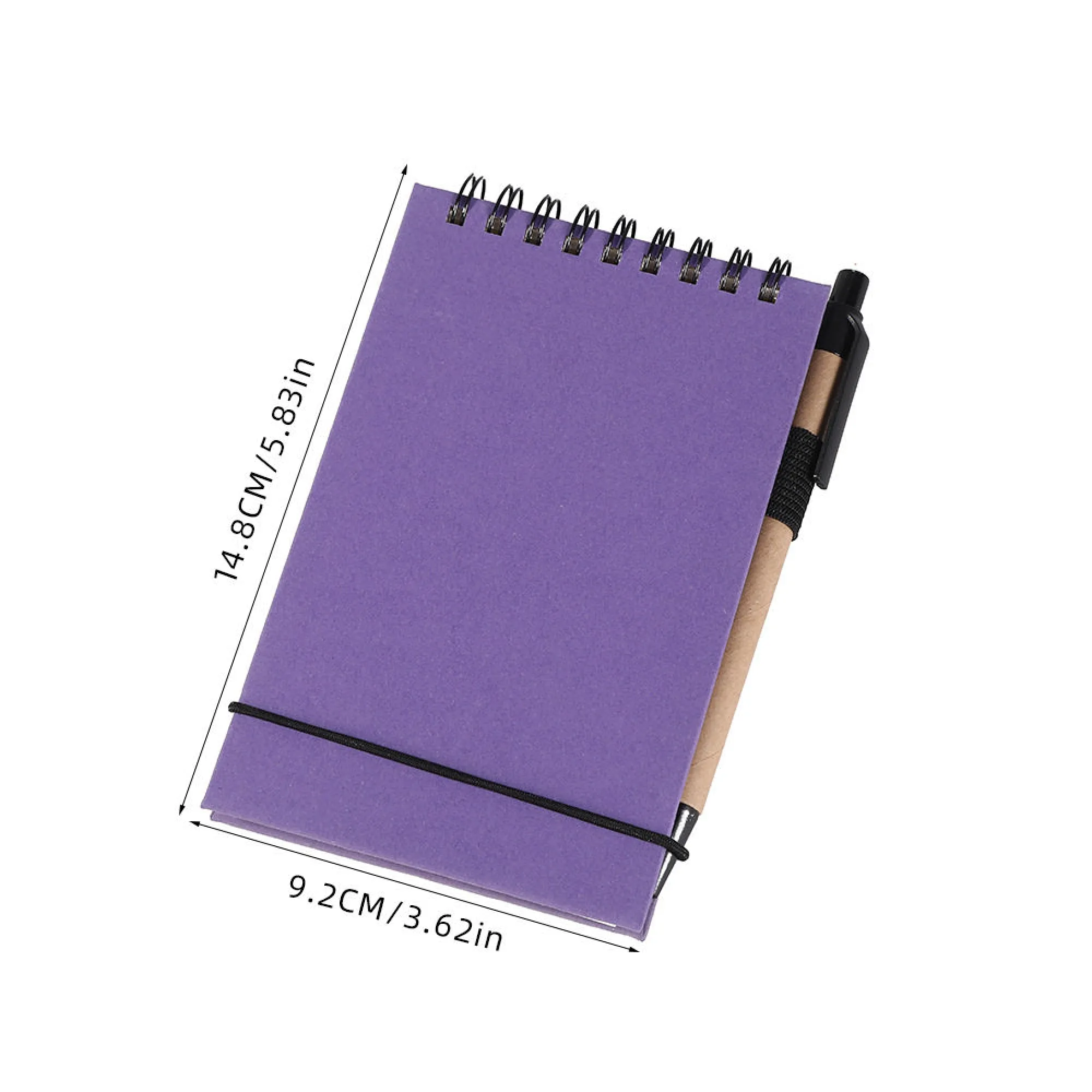 Solid Color Mini Spiral Notebook with 50 Blank Pages thumbnail 5