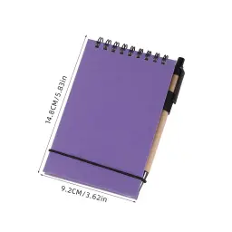 Solid Color Mini Spiral Notebook with 50 Blank Pages thumbnail 5
