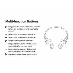 Bone Conduction Bluetooth Earphones X8 thumbnail 6
