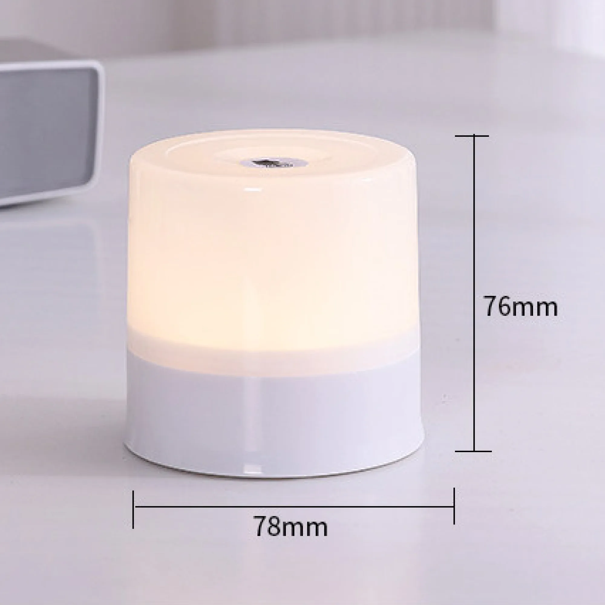 Rechargeable Touch Night Light with Stepless Dimming and Color Temperature Options thumbnail 6