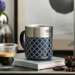 De'Longhi 304 Stainless Steel Coffee Mug 350ml thumbnail 2