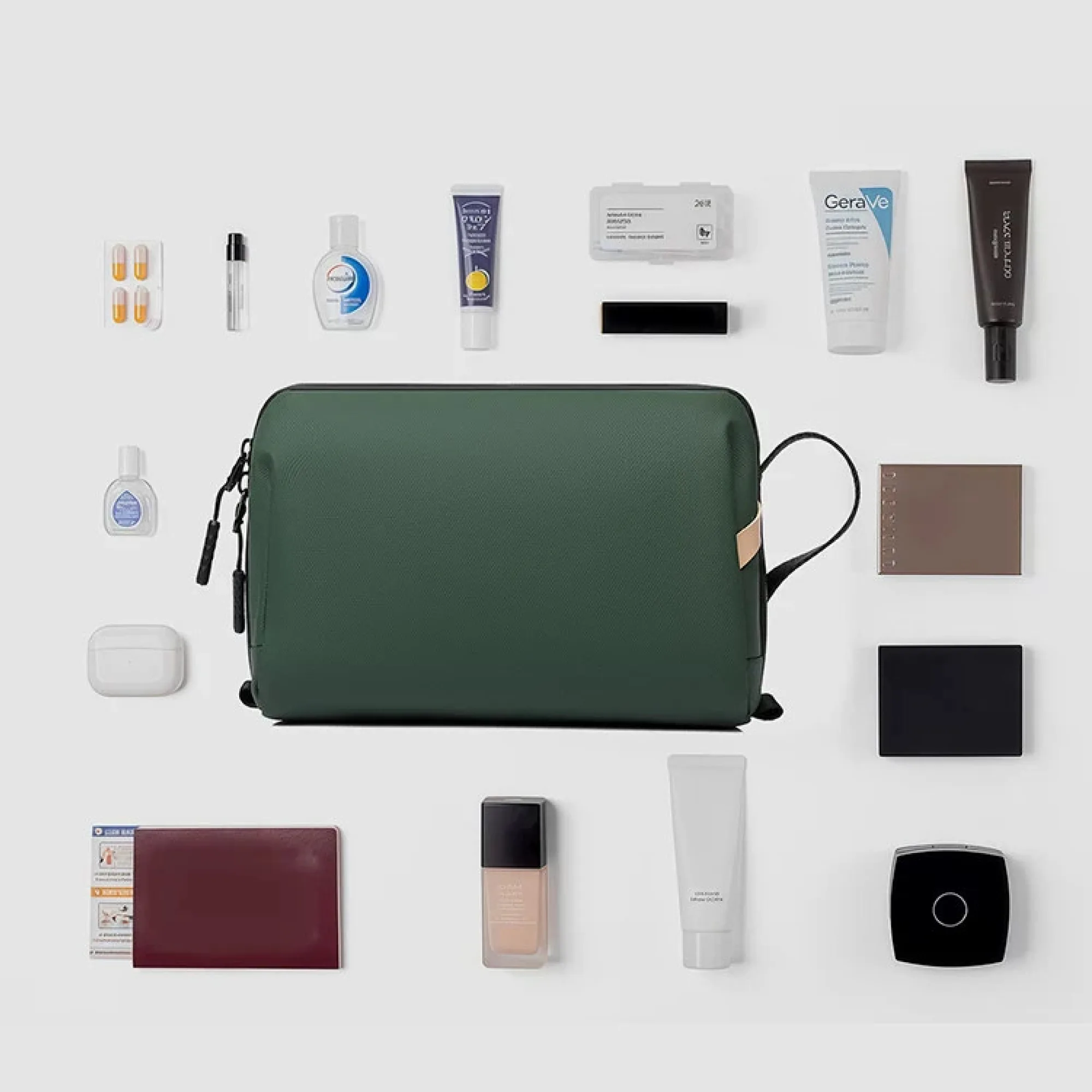 Box-Shaped Travel Storage Bag with Zipper Closure thumbnail 2