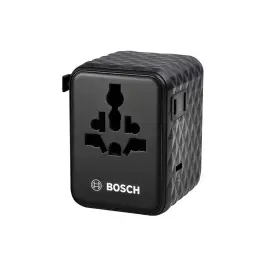 Bosch Travel Plug Adapter with AC and USB Ports thumbnail 1