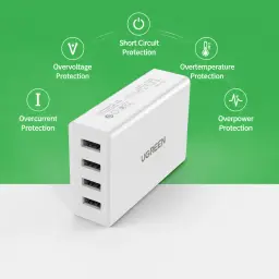 UGREEN CD102 4-Port USB-A Smart Charger thumbnail 5