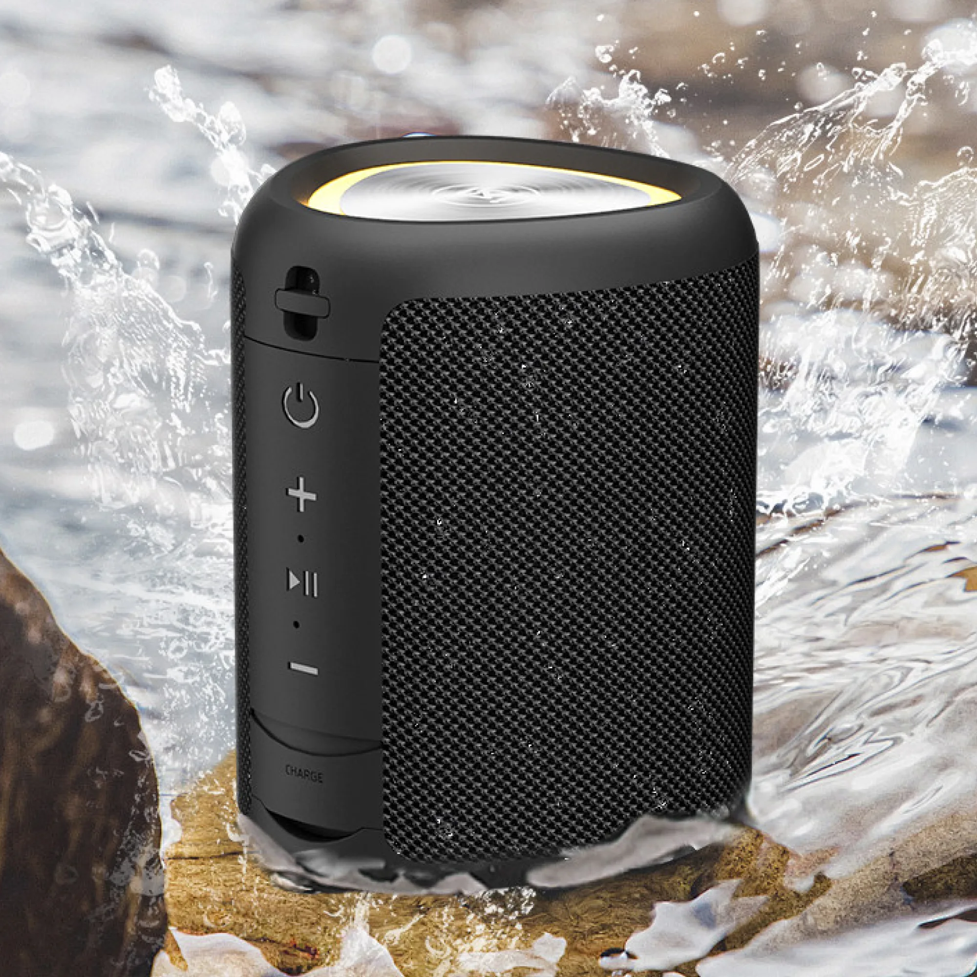 SOAIY S-37 Bluetooth Speaker with IP65 Water Resistance and 12-Hour Battery Life thumbnail 2
