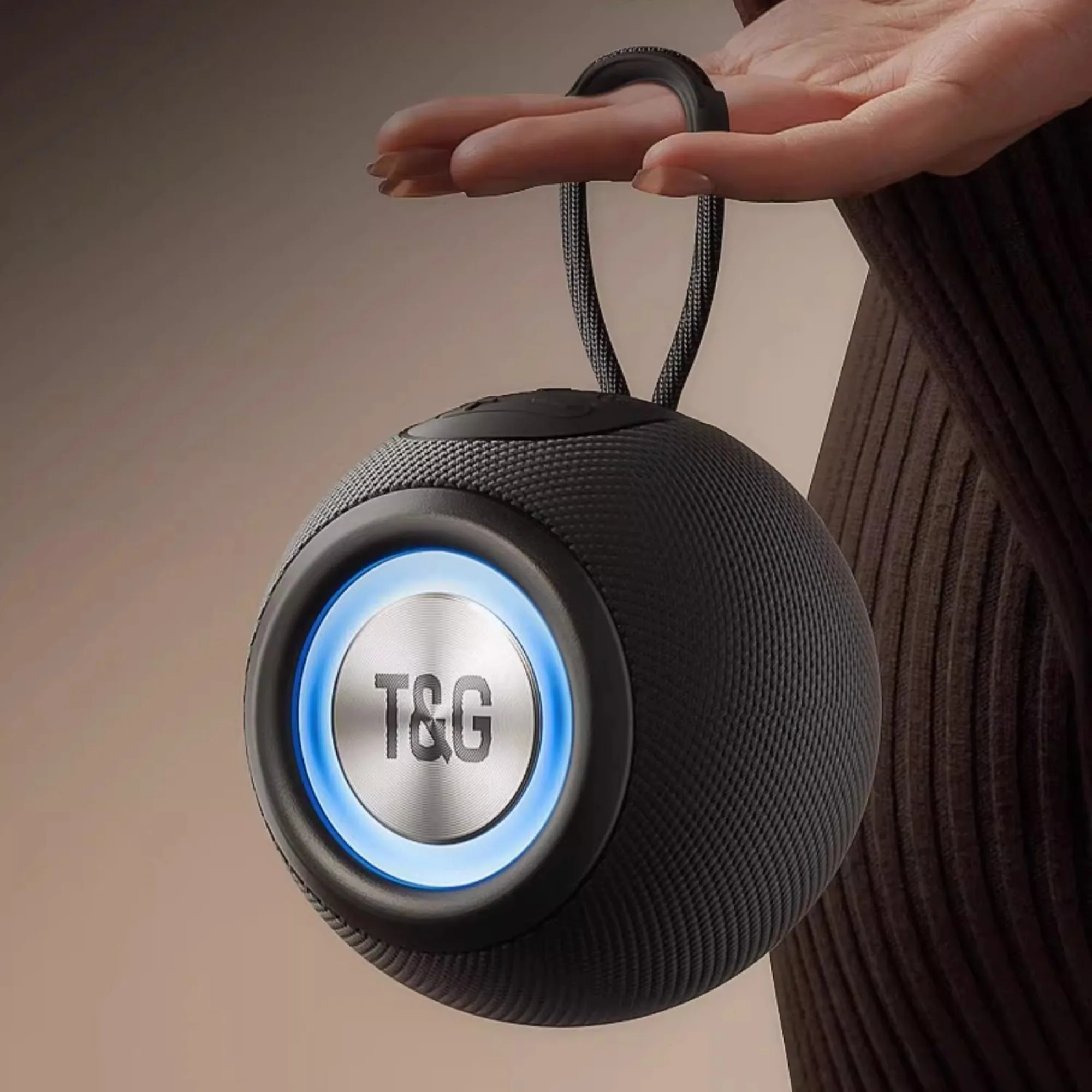 Bluetooth Speaker with Subwoofer, Upgrade and Top Versions thumbnail 5