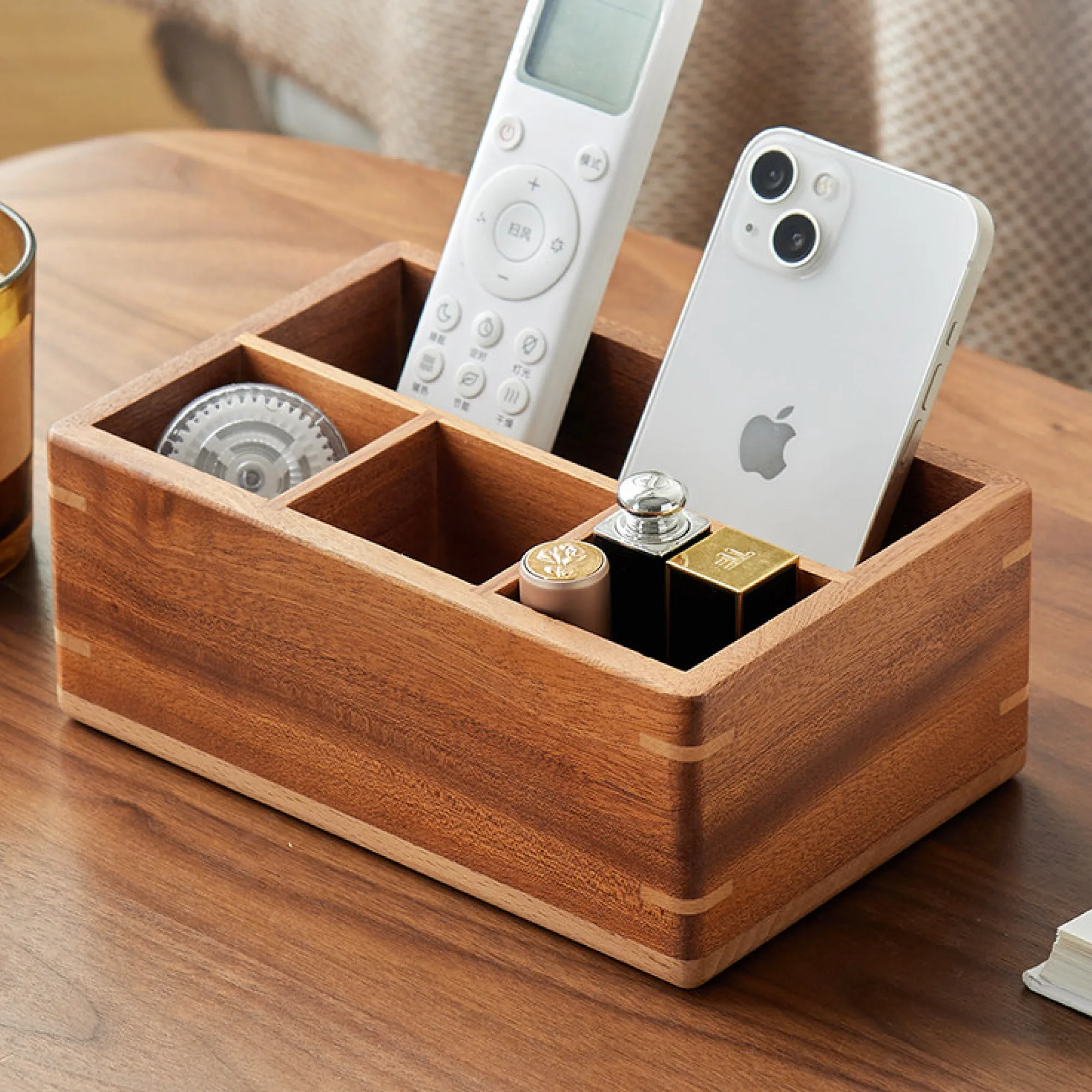 Wooden Pen Holder and Desk Organizer Set thumbnail 8