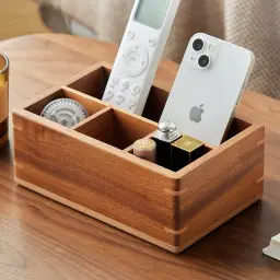 Wooden Pen Holder and Desk Organizer Set thumbnail 8