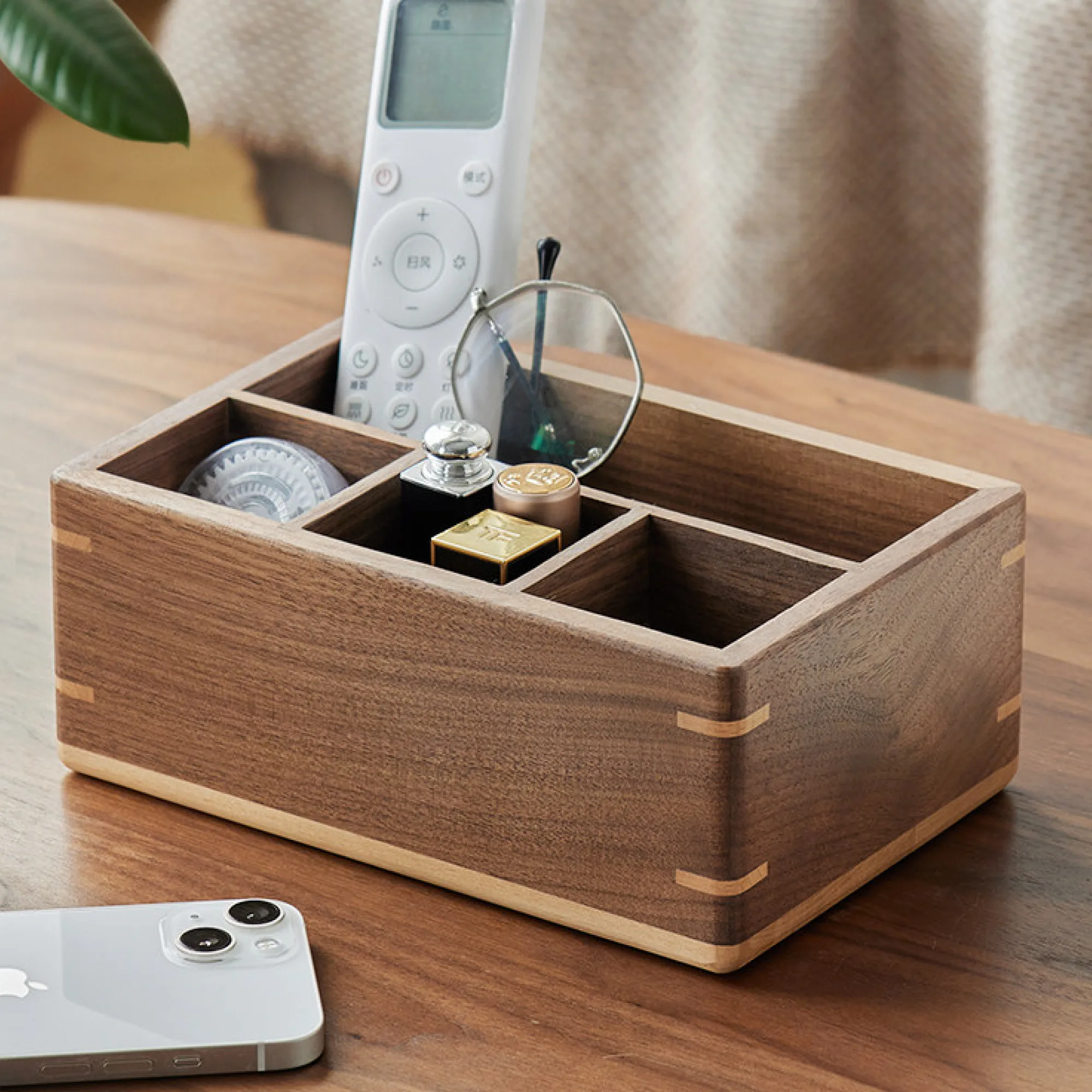 Wooden Pen Holder and Desk Organizer Set thumbnail 7
