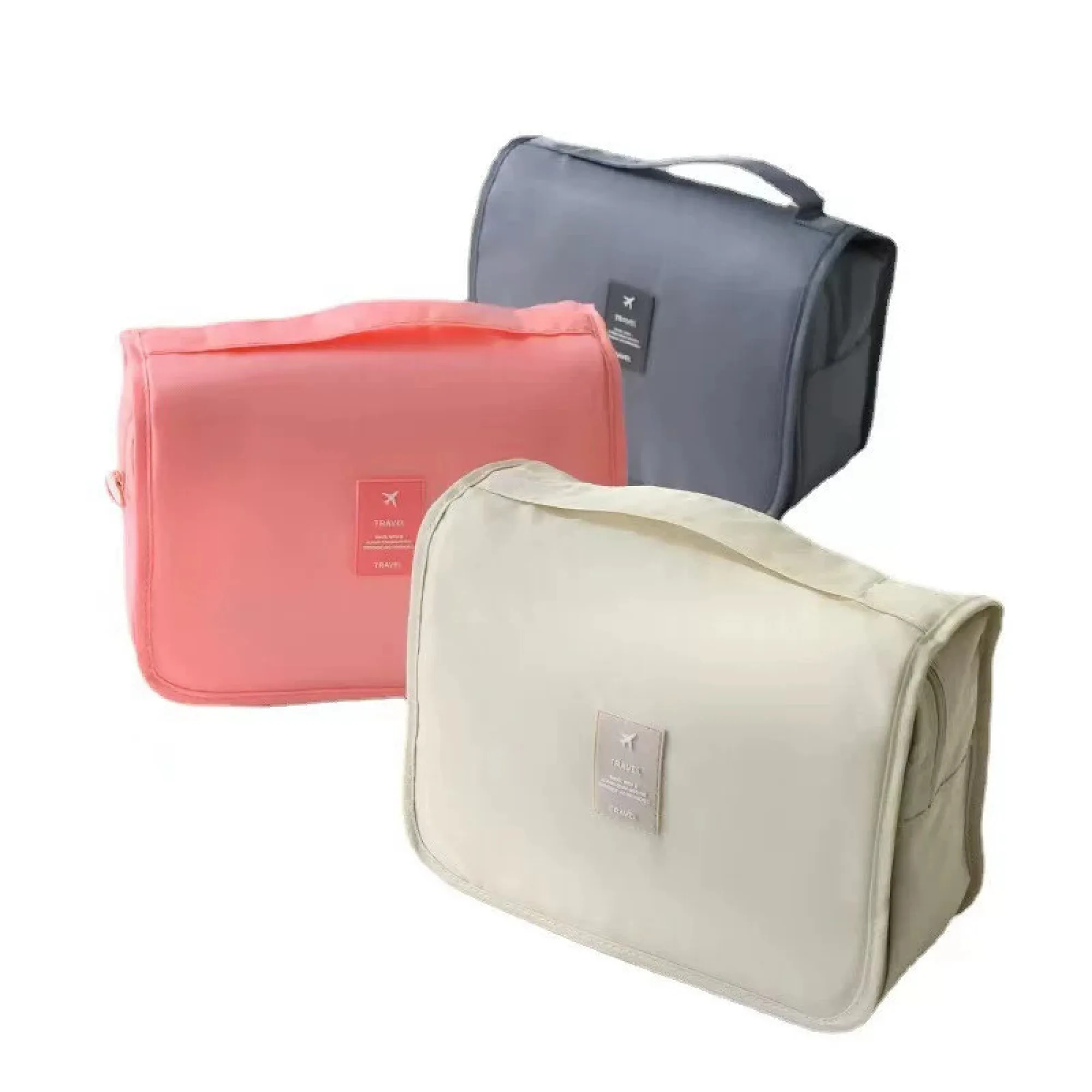 Hanging Travel Toiletry Bag with Multiple Compartments