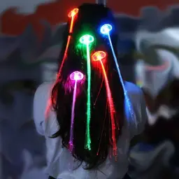 Luminous Braid Hair Clip Set thumbnail 2