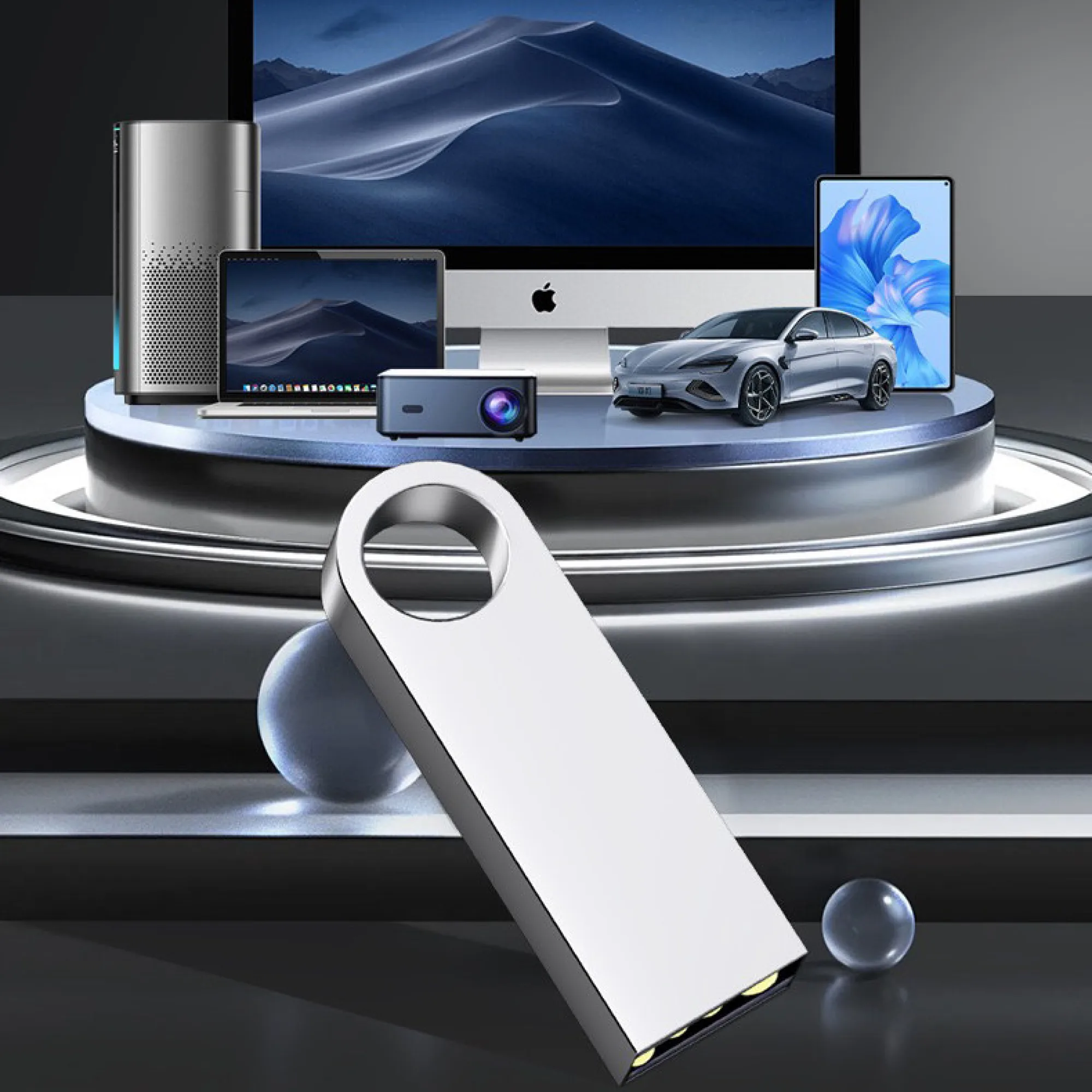 USB 2.0 Flash Drive with Multiple Designs and Capacities