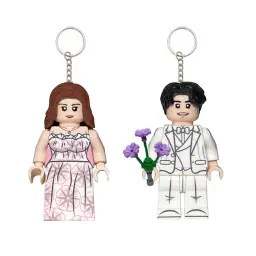 Wedding-Themed Building Block Minifigures and Accessories thumbnail 6