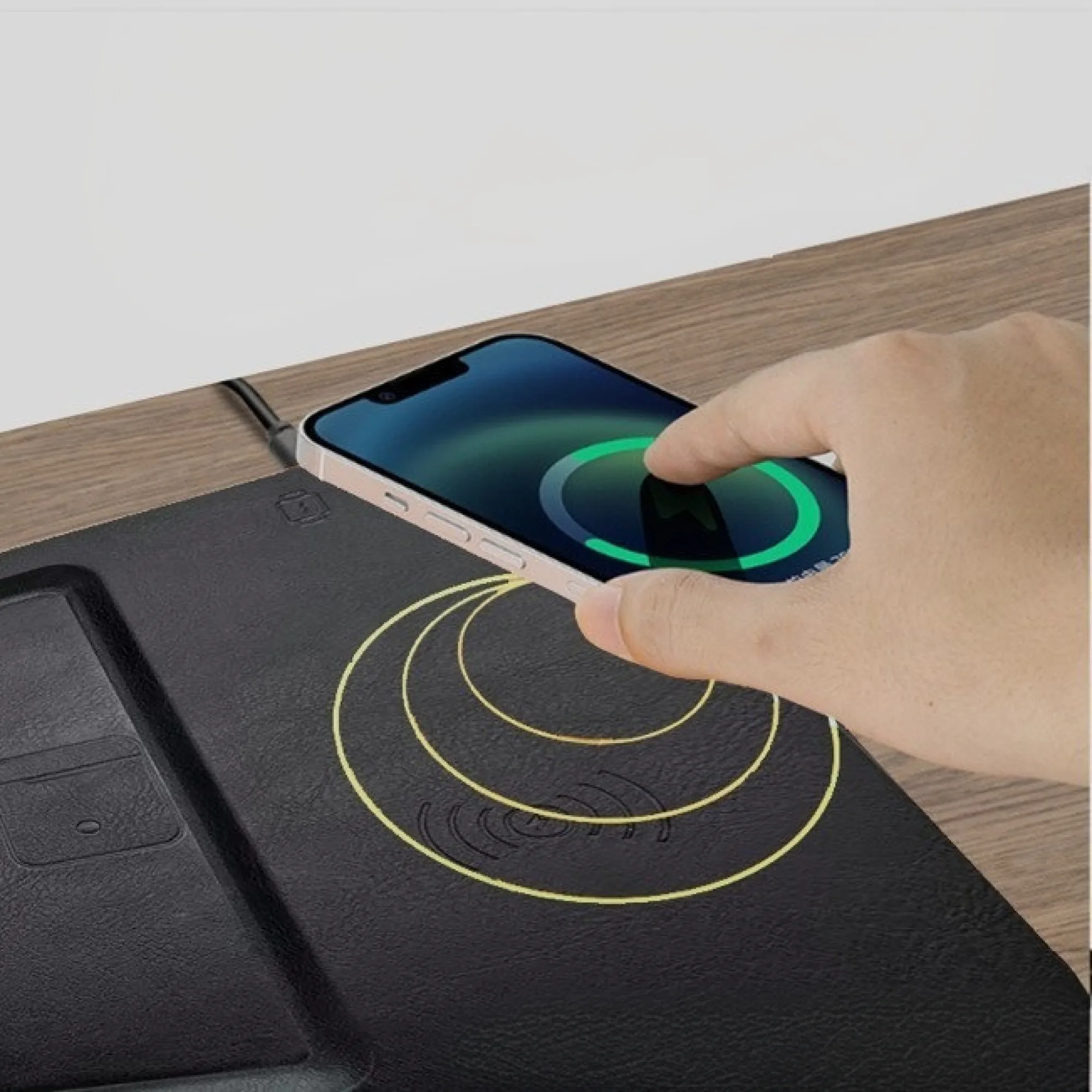3-in-1 Wireless Charging Tray with Storage thumbnail 4