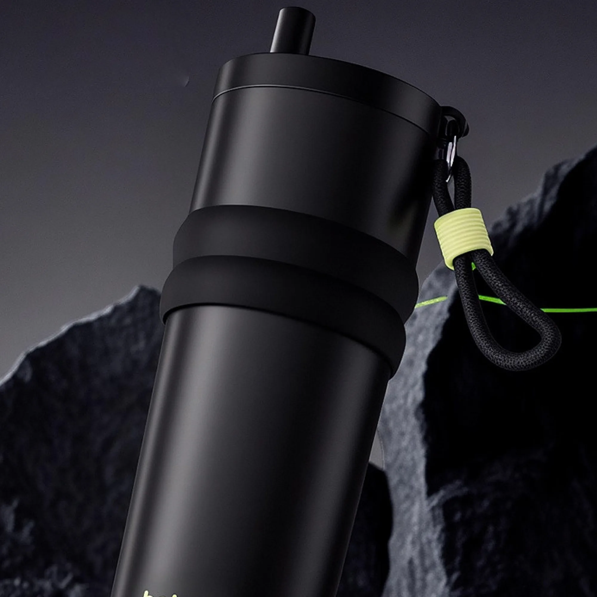 Straw Insulated Cup with 600ml Capacity and SUS316 Stainless Steel thumbnail 6