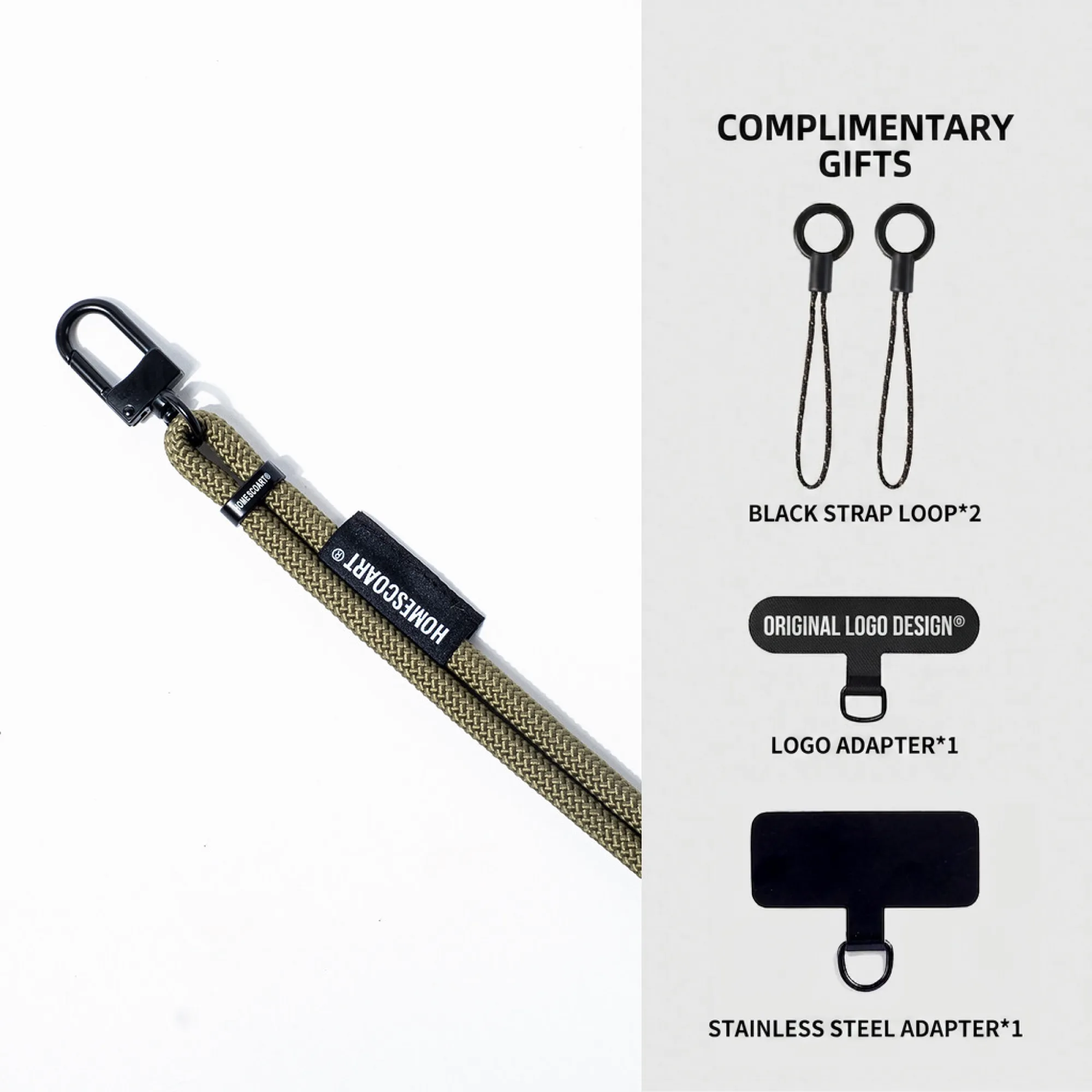 Adjustable Phone Lanyard with 7mm Braided Rope thumbnail 17
