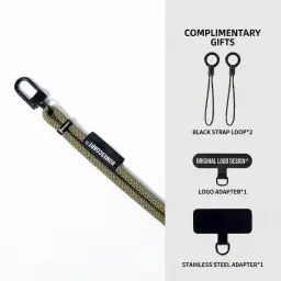 Adjustable Phone Lanyard with 7mm Braided Rope thumbnail 17
