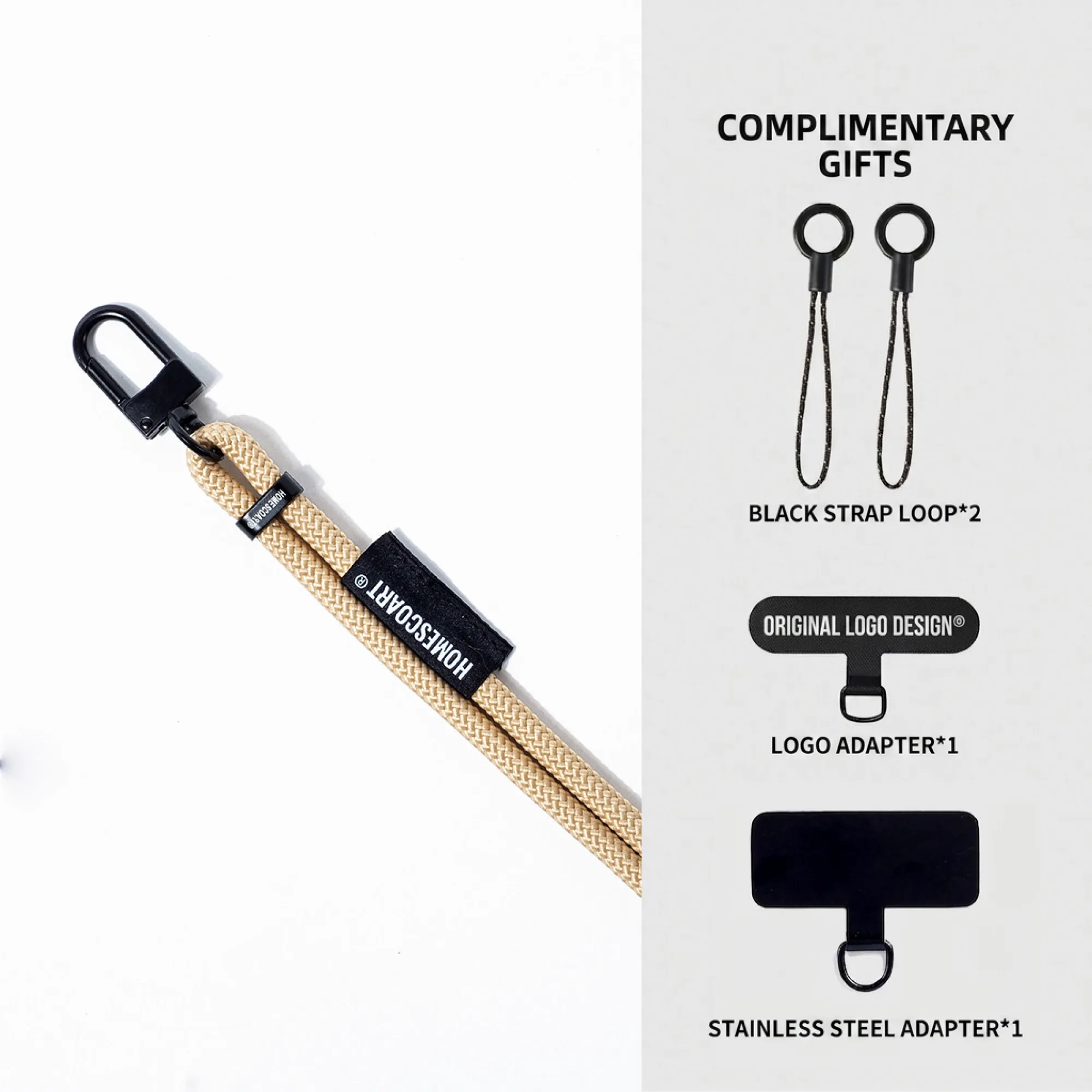 Adjustable Phone Lanyard with 7mm Braided Rope thumbnail 13