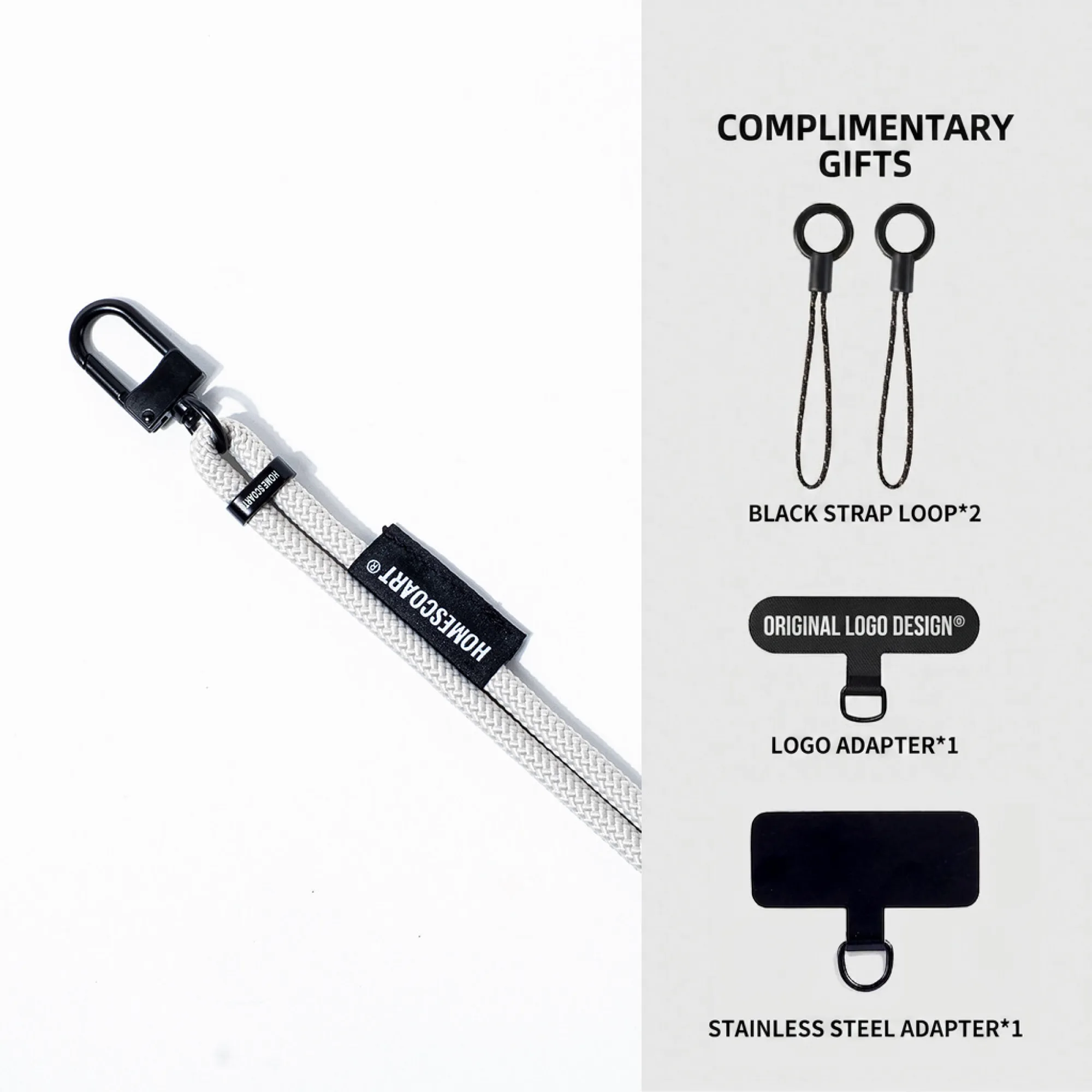 Adjustable Phone Lanyard with 7mm Braided Rope thumbnail 12