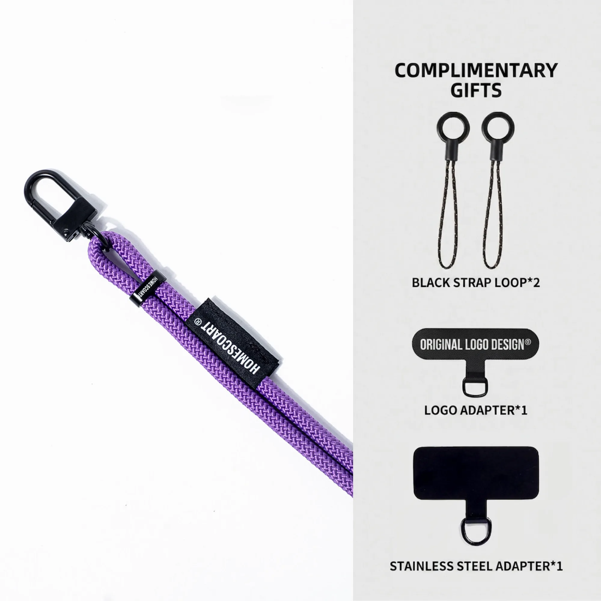 Adjustable Phone Lanyard with 7mm Braided Rope thumbnail 15