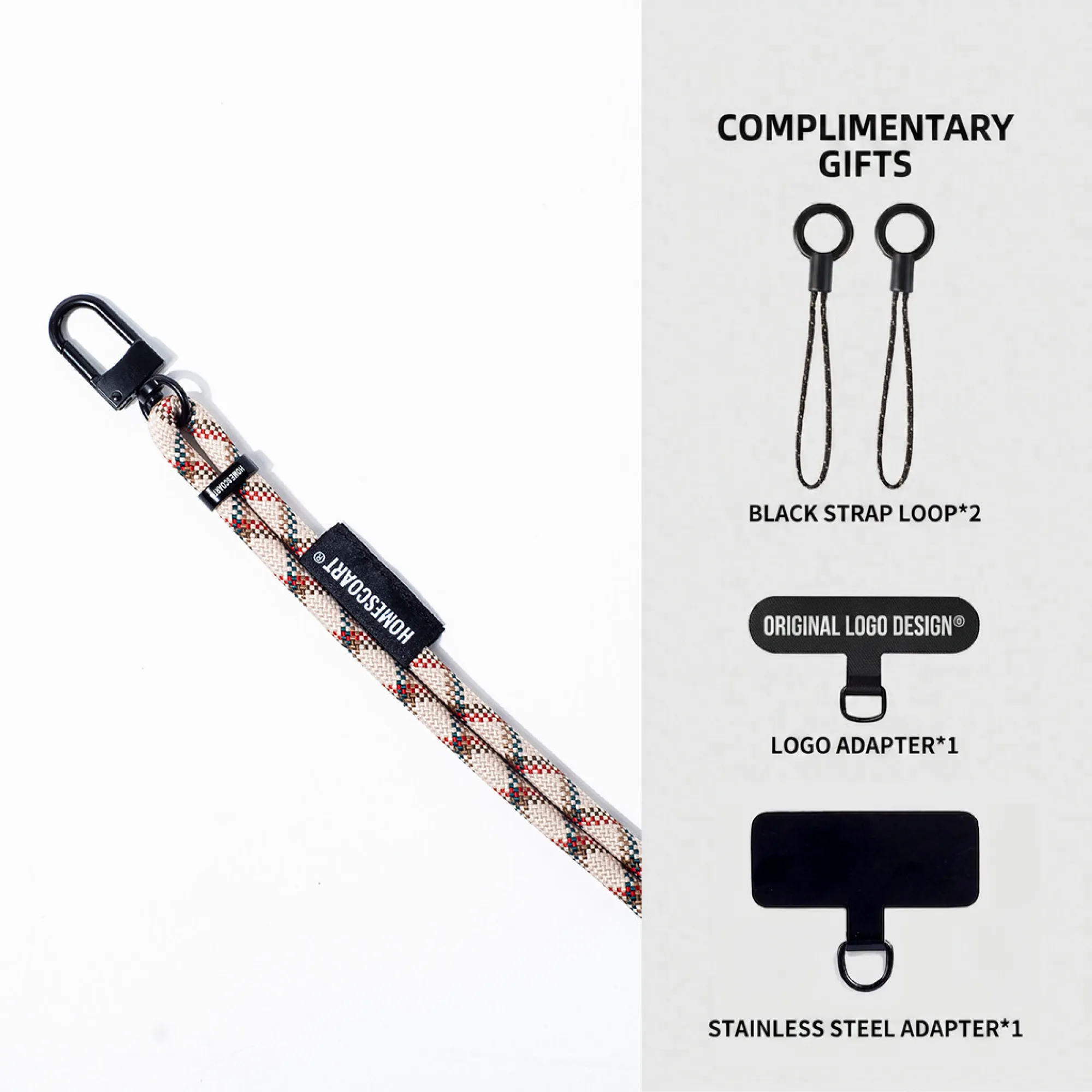 Adjustable Phone Lanyard with 7mm Braided Rope thumbnail 9