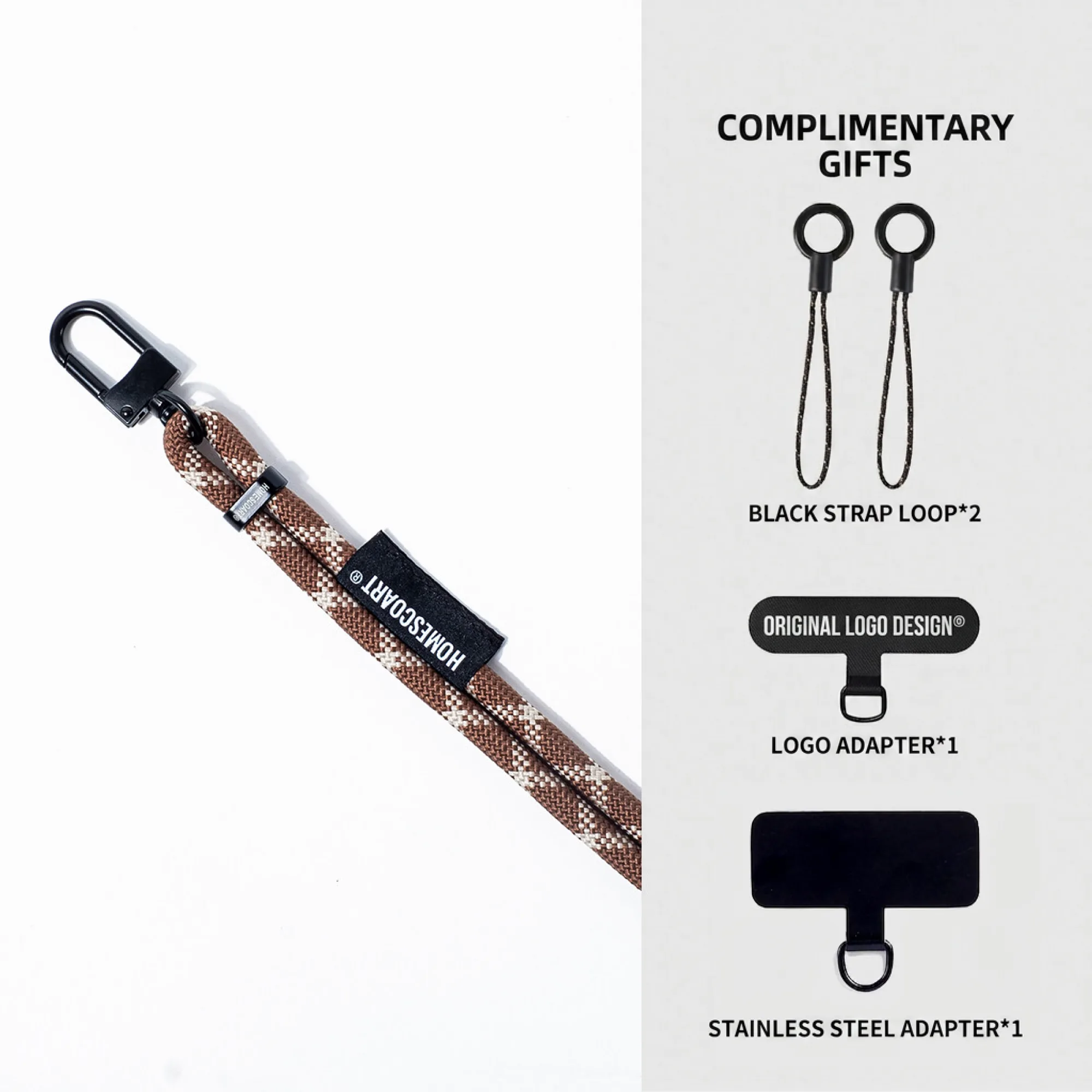 Adjustable Phone Lanyard with 7mm Braided Rope thumbnail 7