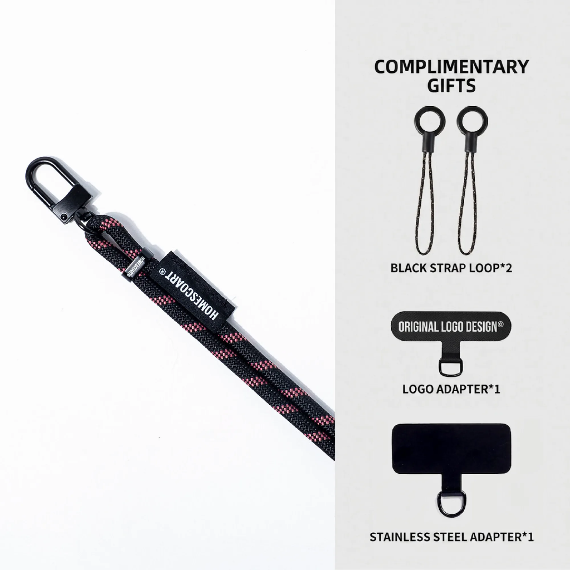 Adjustable Phone Lanyard with 7mm Braided Rope thumbnail 5