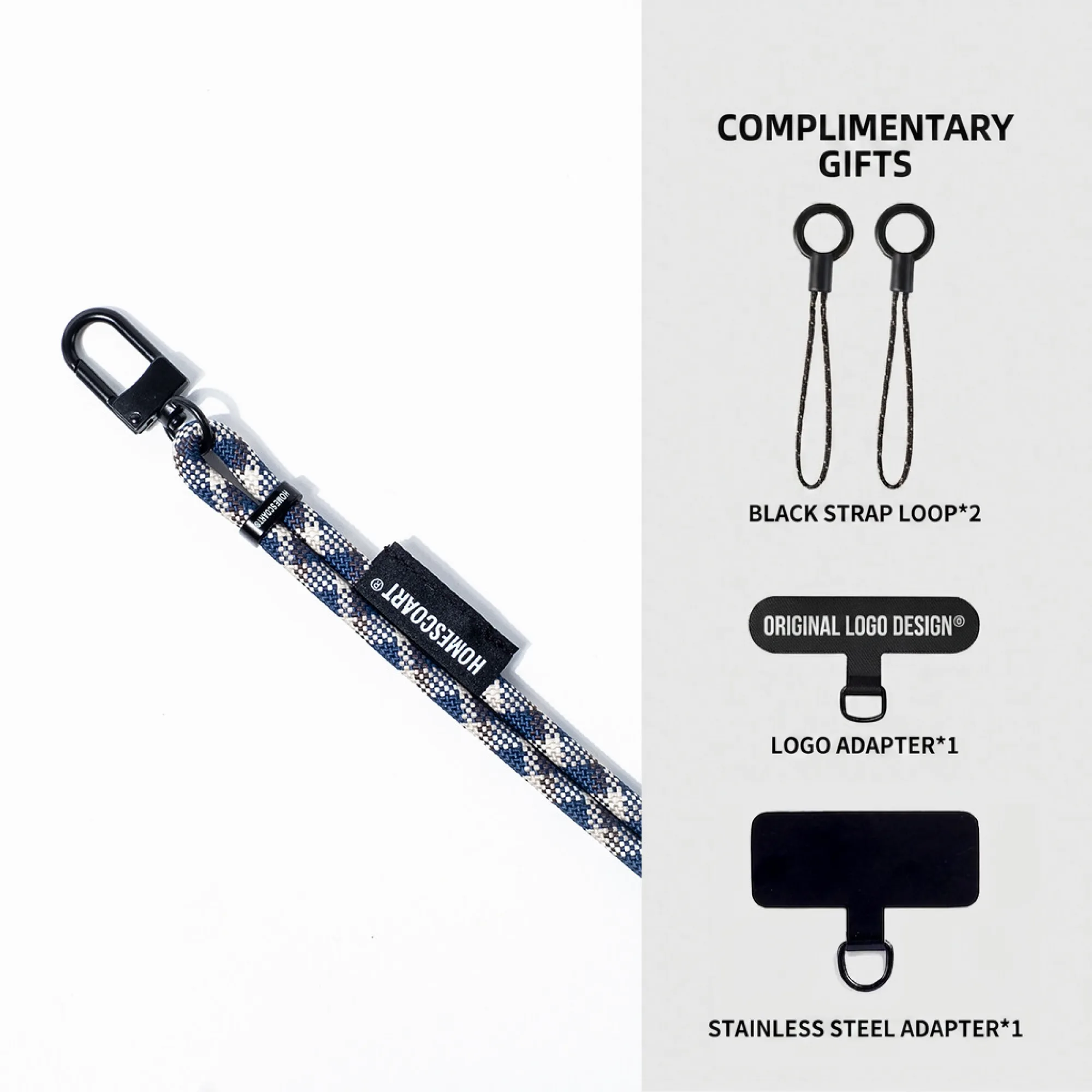 Adjustable Phone Lanyard with 7mm Braided Rope thumbnail 8