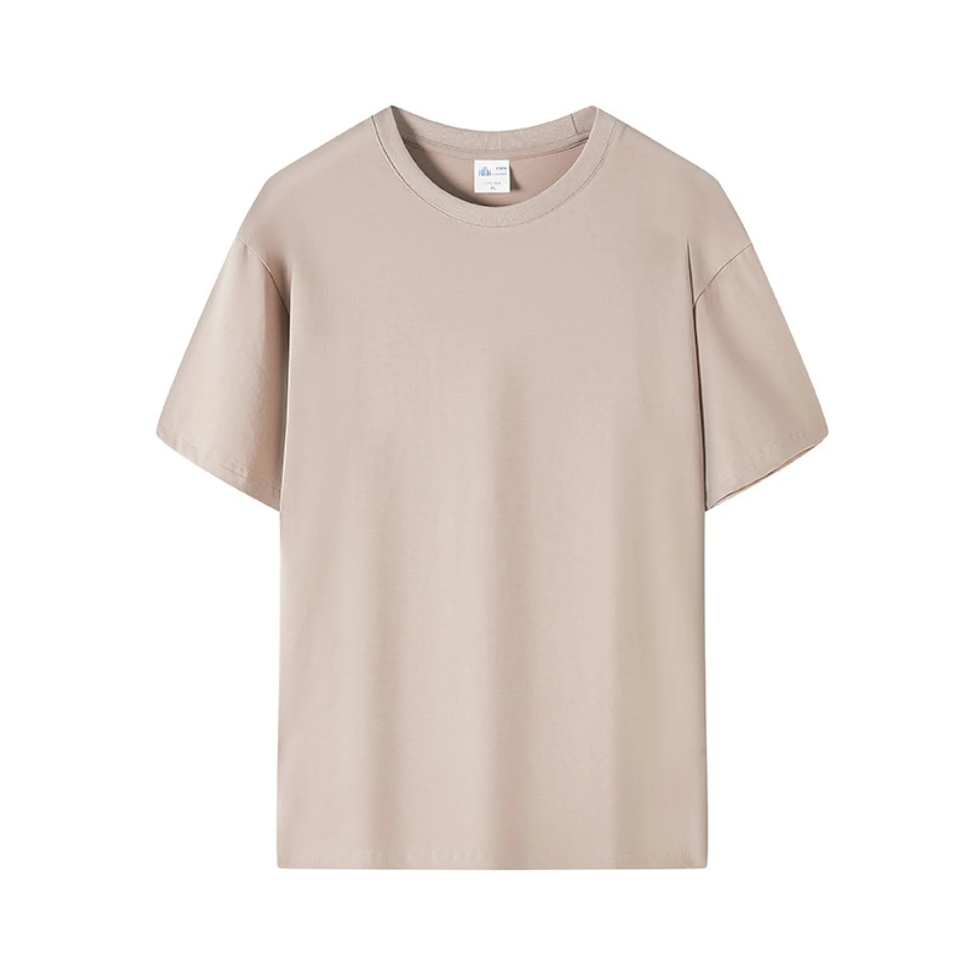 Unisex Short-Sleeve Round Neck Pullover T-Shirt with Multiple Fabric Blends thumbnail 20
