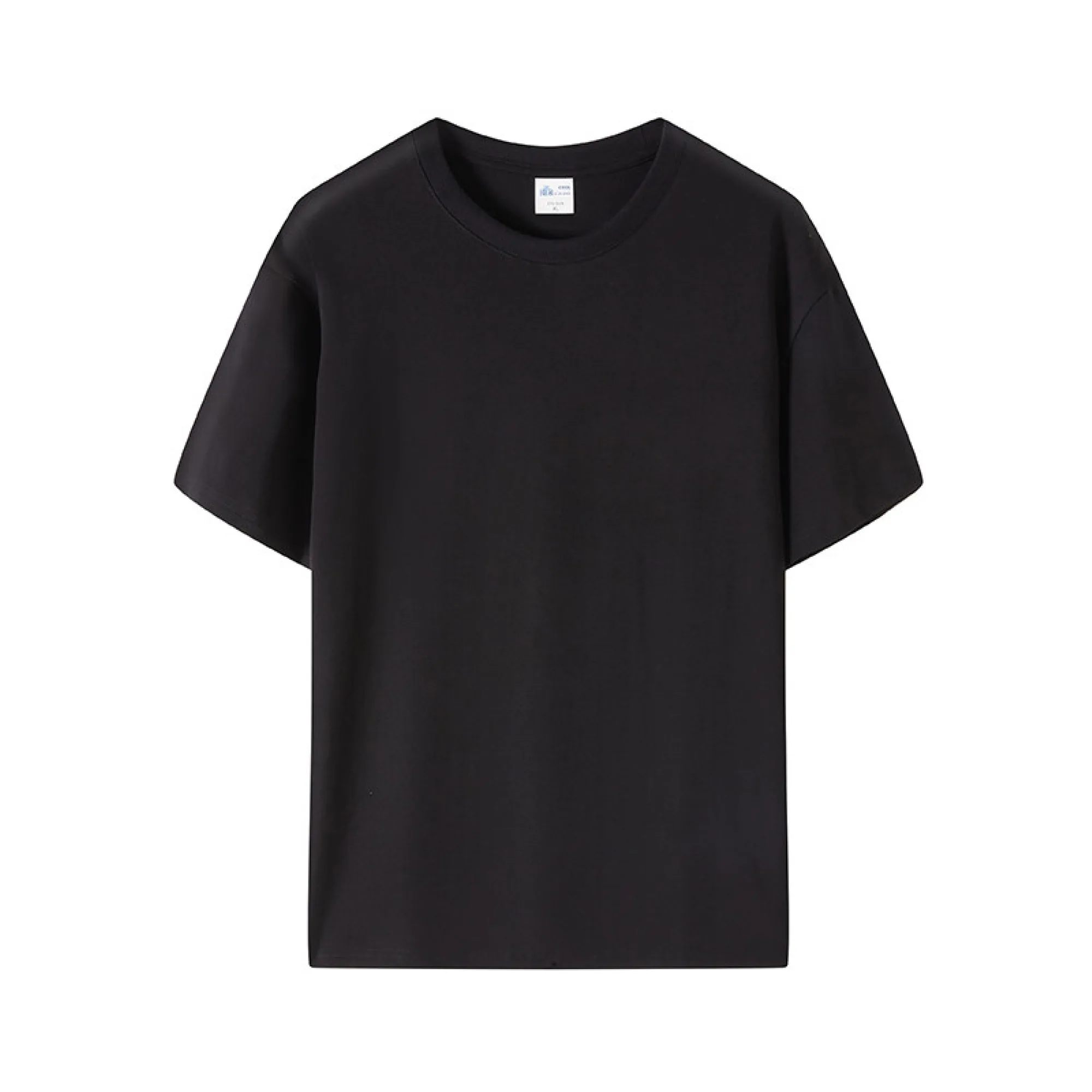 Unisex Short-Sleeve Round Neck Pullover T-Shirt with Multiple Fabric Blends thumbnail 9