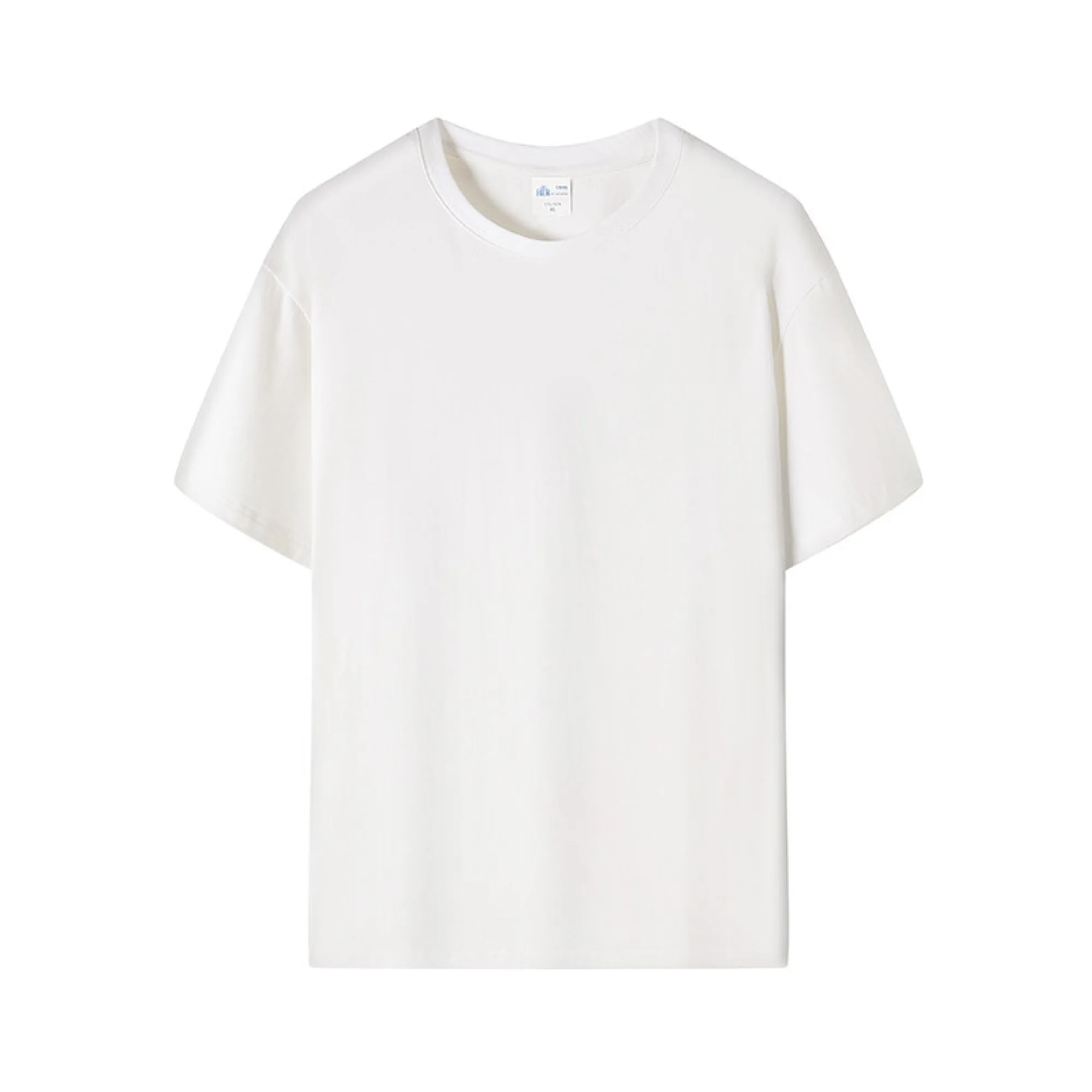Unisex Short-Sleeve Round Neck Pullover T-Shirt with Multiple Fabric Blends thumbnail 10