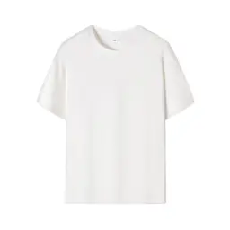Unisex Short-Sleeve Round Neck Pullover T-Shirt with Multiple Fabric Blends thumbnail 10