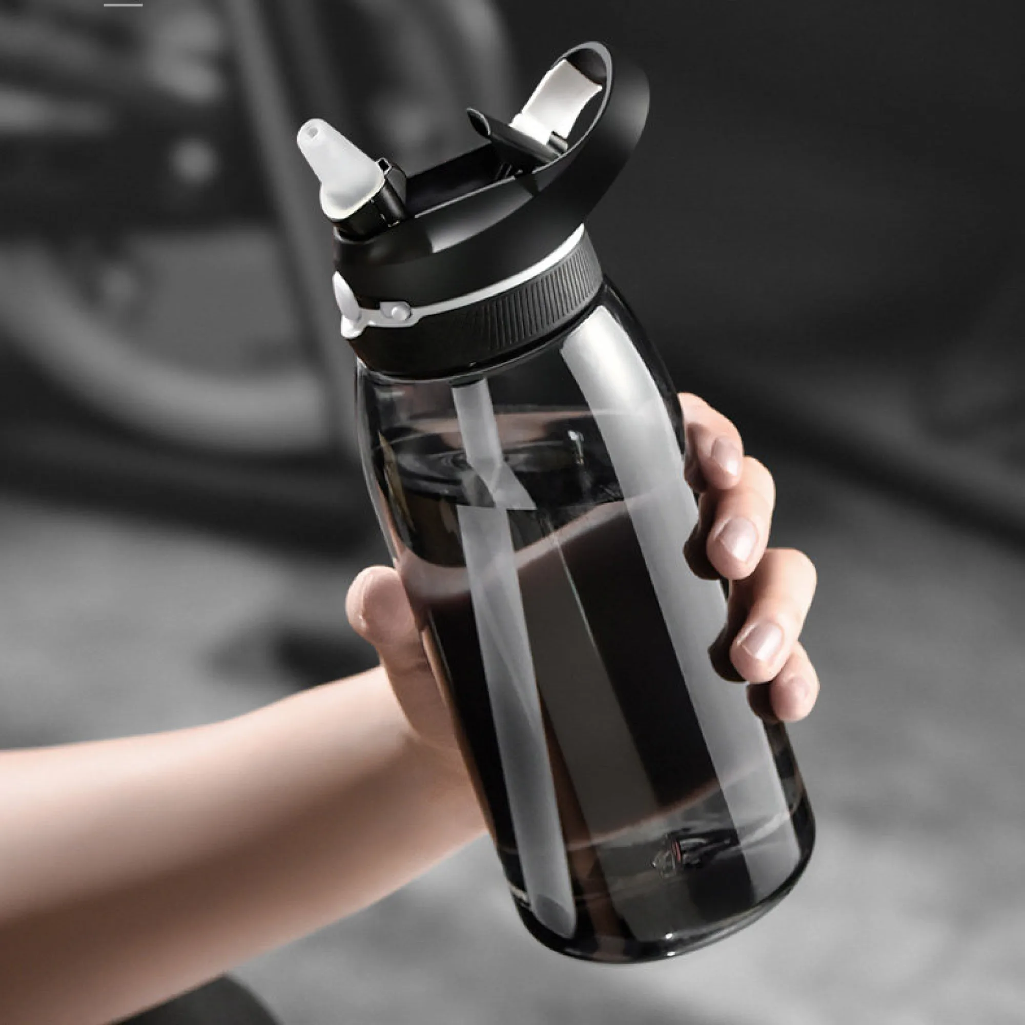Vanow Sports Water Bottle with Straw thumbnail 6