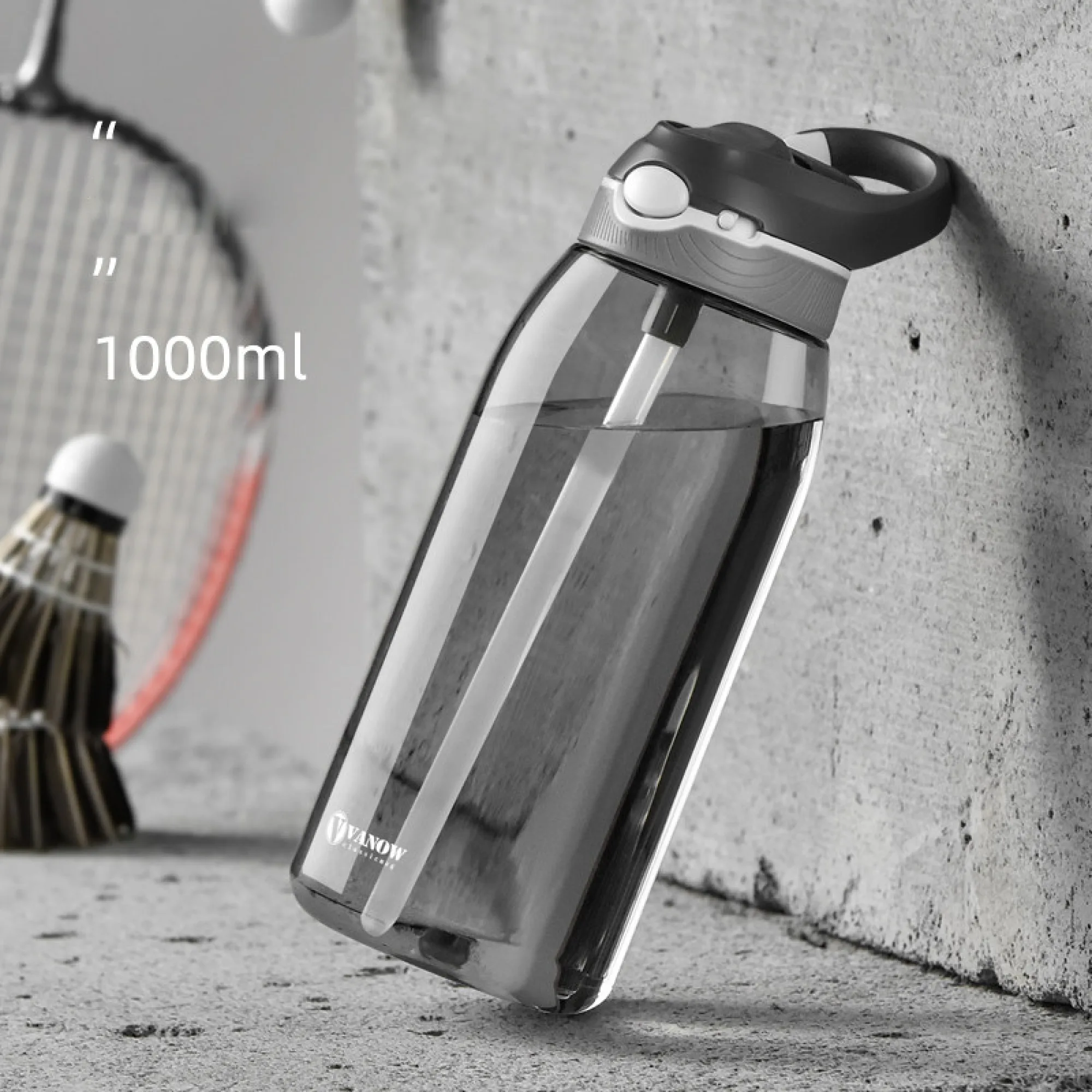 Vanow Sports Water Bottle with Straw thumbnail 8