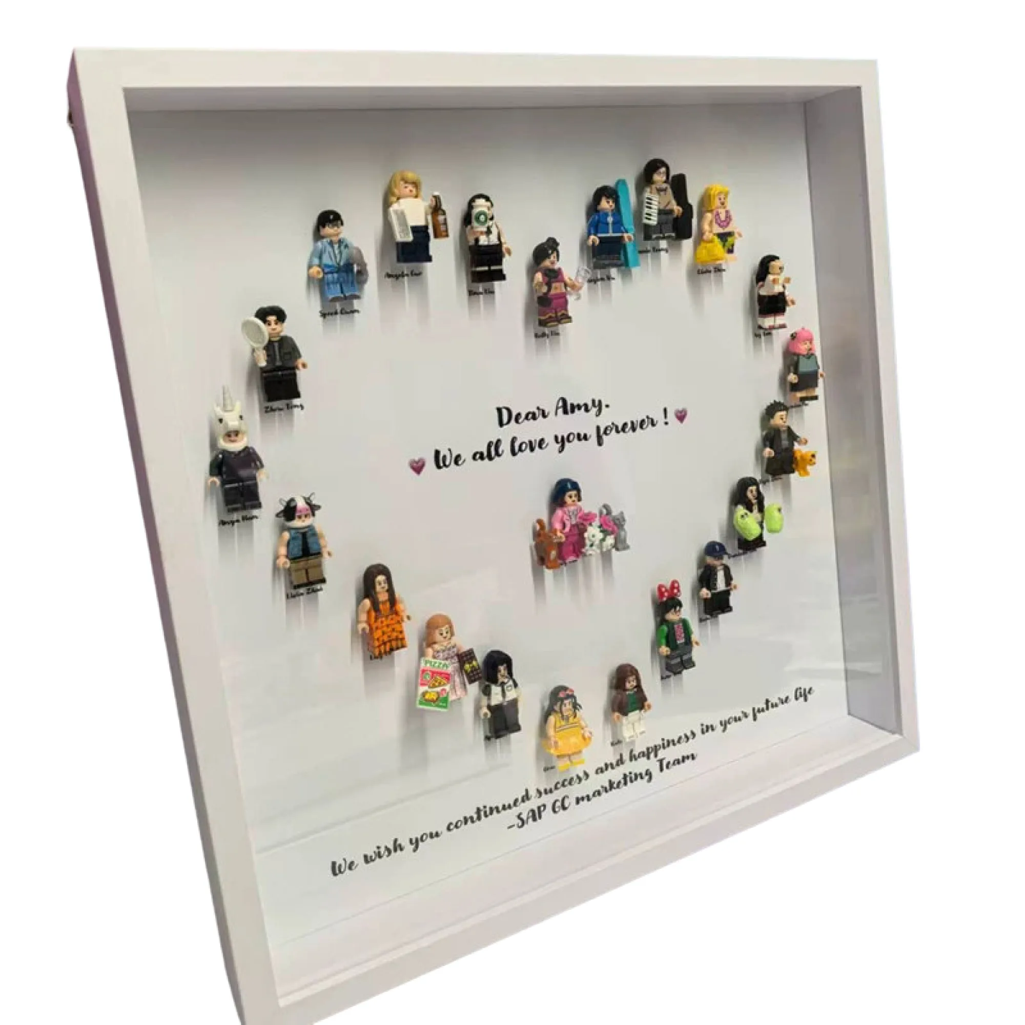 Wooden Shadow Box Photo Frame