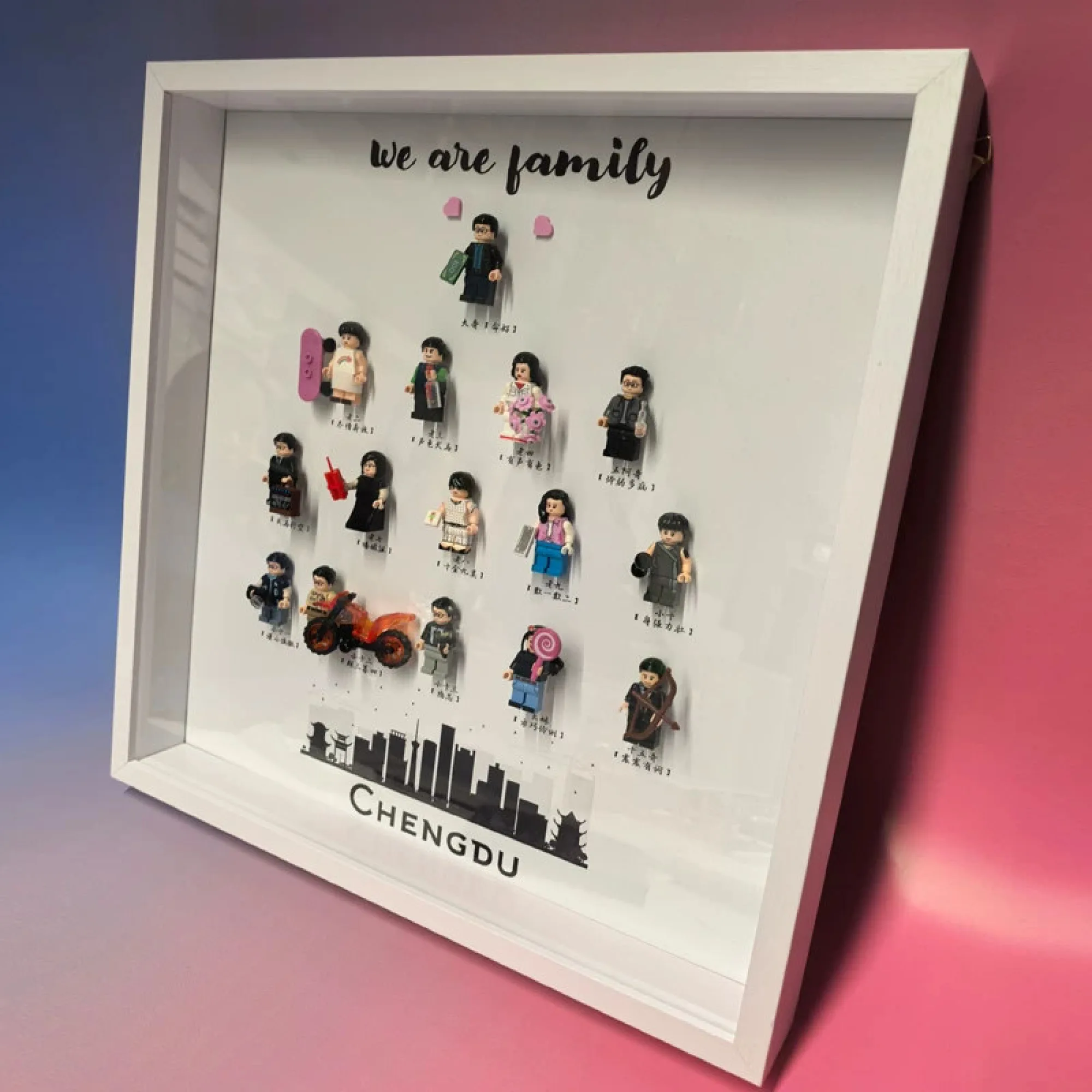 Wooden Shadow Box Photo Frame