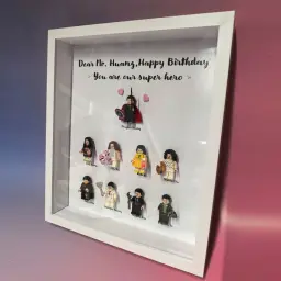 Wooden Shadow Box Photo Frame thumbnail 4