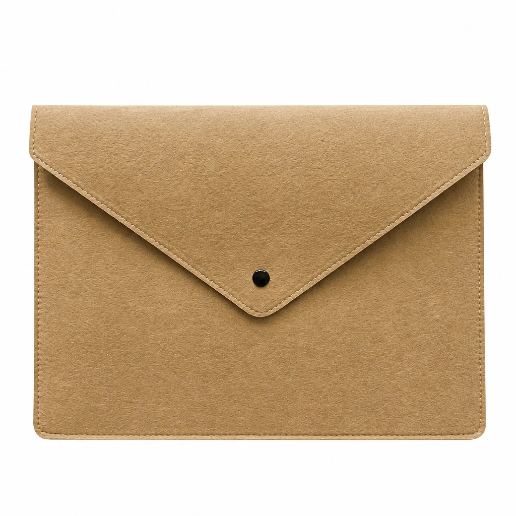 Felt A4 Document Bag with Button Closure thumbnail 7