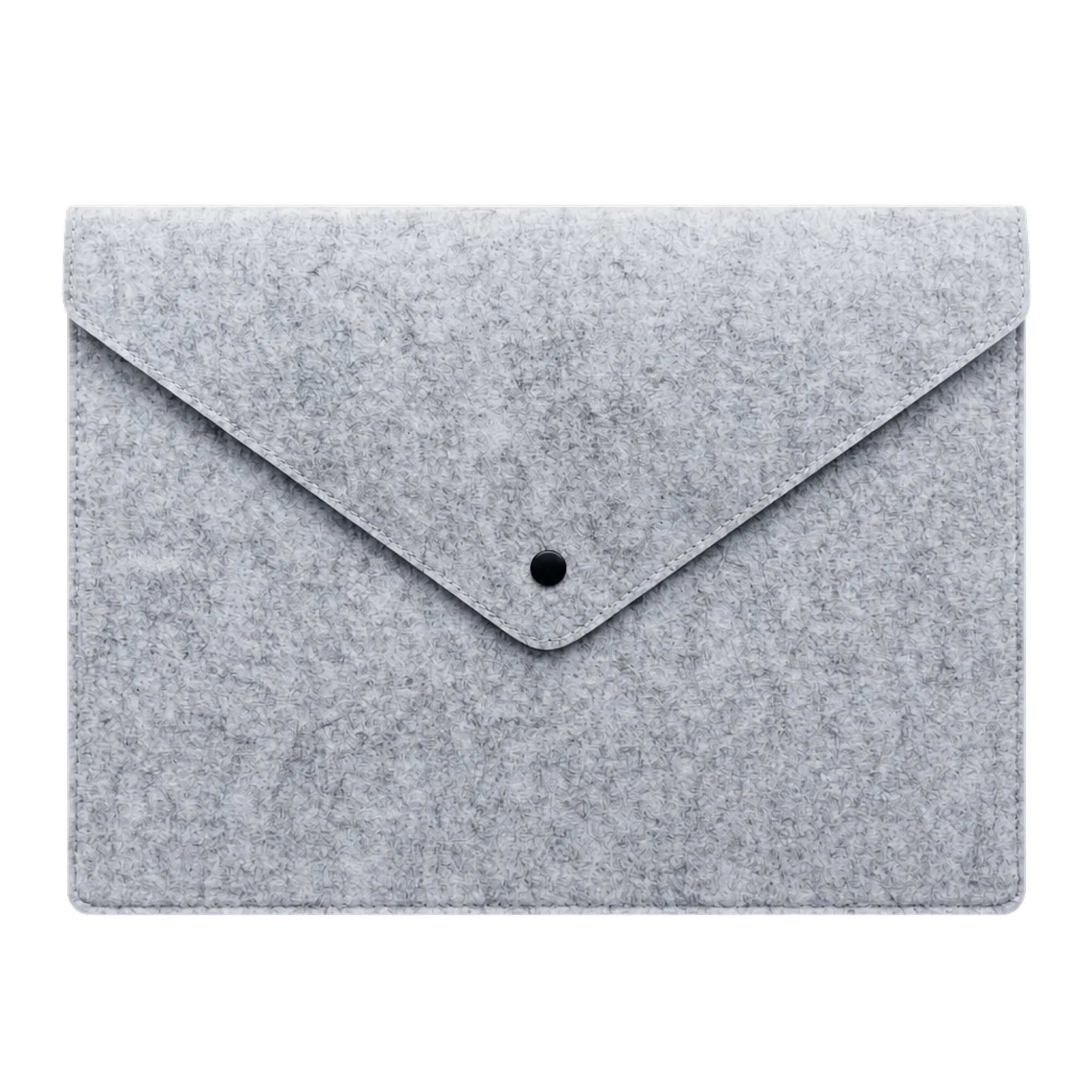 Felt A4 Document Bag with Button Closure thumbnail 5