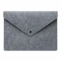 Felt A4 Document Bag with Button Closure thumbnail 6