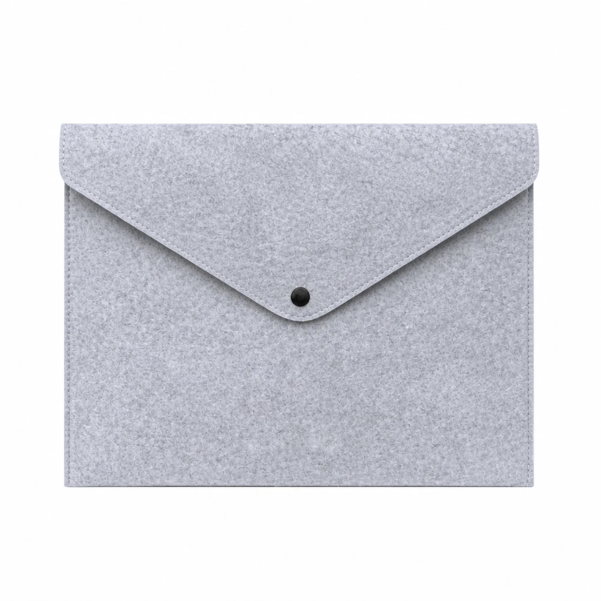 Felt A4 Document Bag with Button Closure thumbnail 8