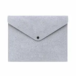 Felt A4 Document Bag with Button Closure thumbnail 8
