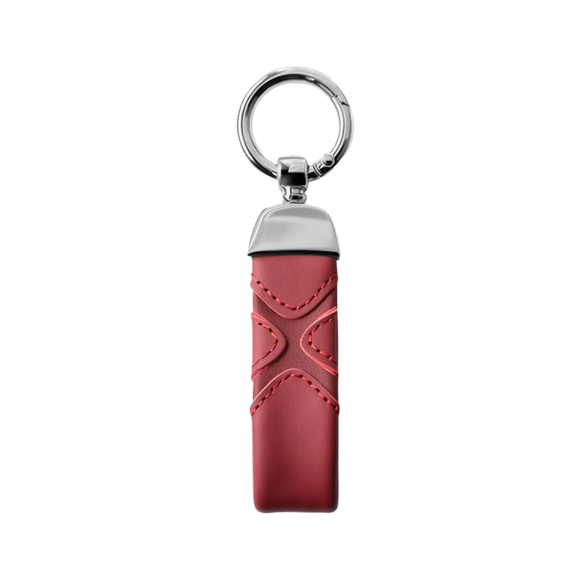 Italian Cowhide Leather Key Chain with Horseshoe Buckle and Key Ring thumbnail 11