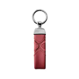 Italian Cowhide Leather Key Chain with Horseshoe Buckle and Key Ring thumbnail 11