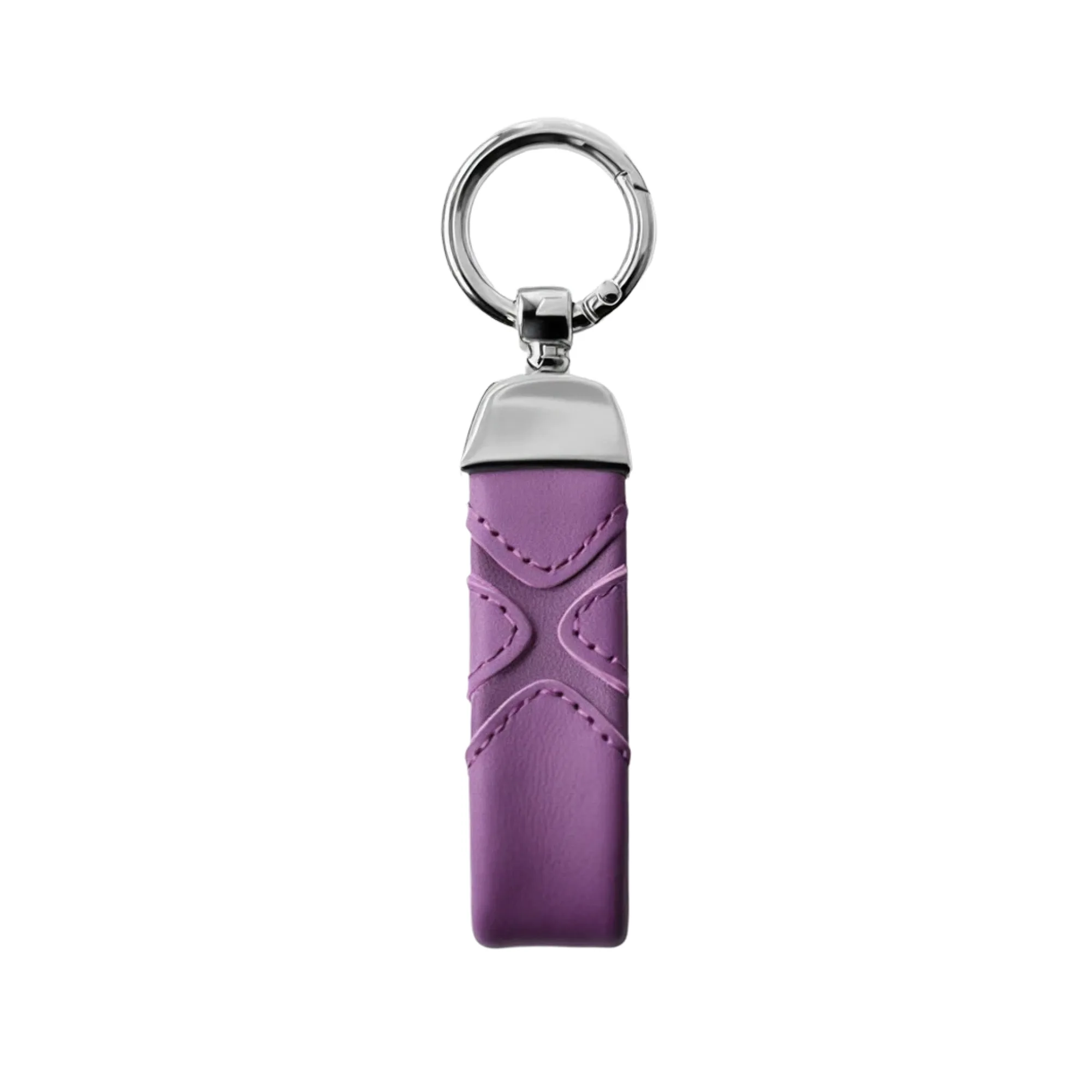 Italian Cowhide Leather Key Chain with Horseshoe Buckle and Key Ring thumbnail 13