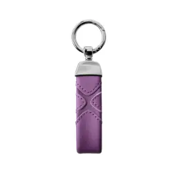 Italian Cowhide Leather Key Chain with Horseshoe Buckle and Key Ring thumbnail 13