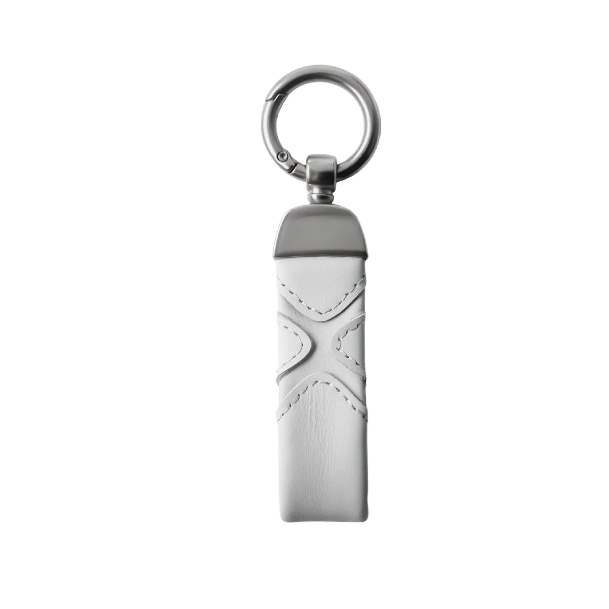 Italian Cowhide Leather Key Chain with Horseshoe Buckle and Key Ring thumbnail 14