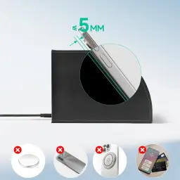 3-in-1 Wireless Charging Storage Box thumbnail 7